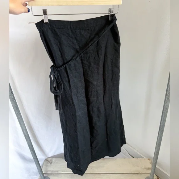 Wilfred linen midi wrap skirt - Picture 5 of 8